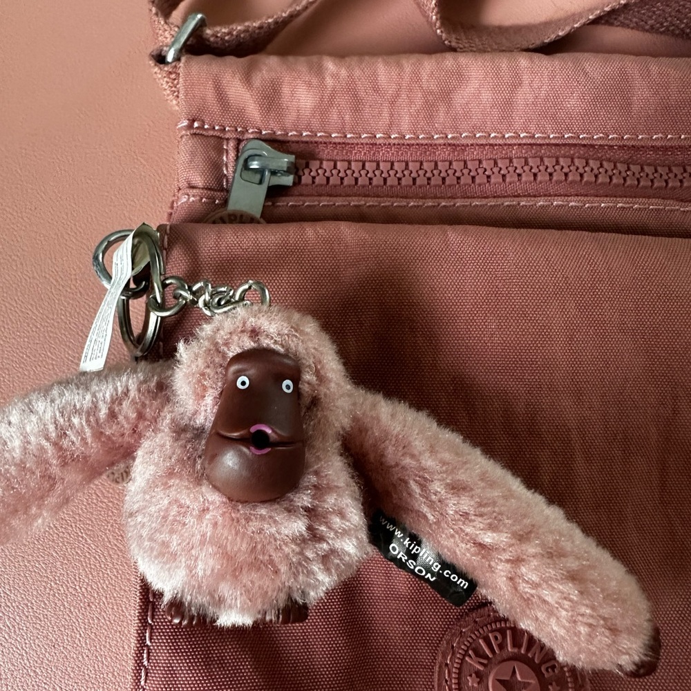 Kipling Small Crossbody Bag in Dusty Rose - Picture 2 of 4